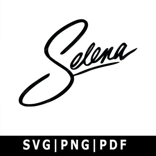 Selena Quintanilla SVG