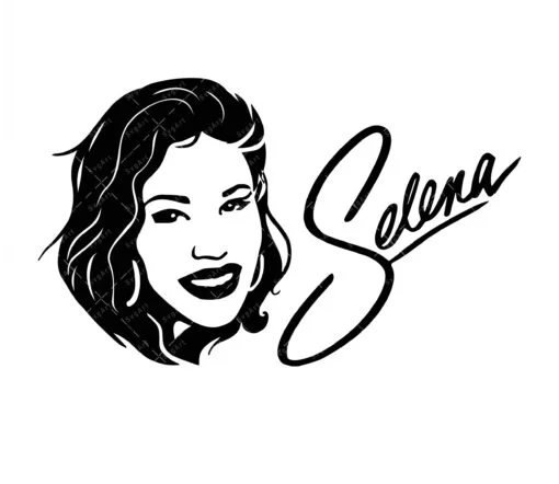 Selena Quintanilla SVG
