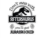 Sistersaurus-SVG Sistersaurus SVG