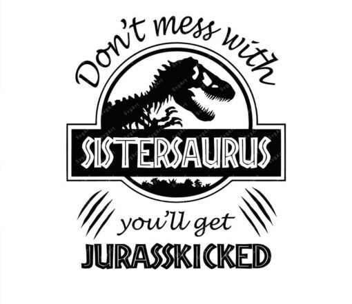 Sistersaurus-SVG Sistersaurus SVG