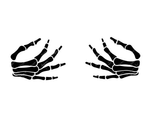 Skeleton Hands SVG
