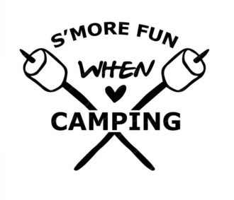 S'more fun when camping SVG