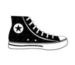 Sneakers SVG, PNG, PDF, Chuck svg, Chucks, High top, Urban svg, Teensvg ...