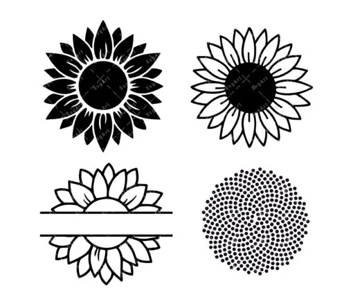 Sunflower SVG