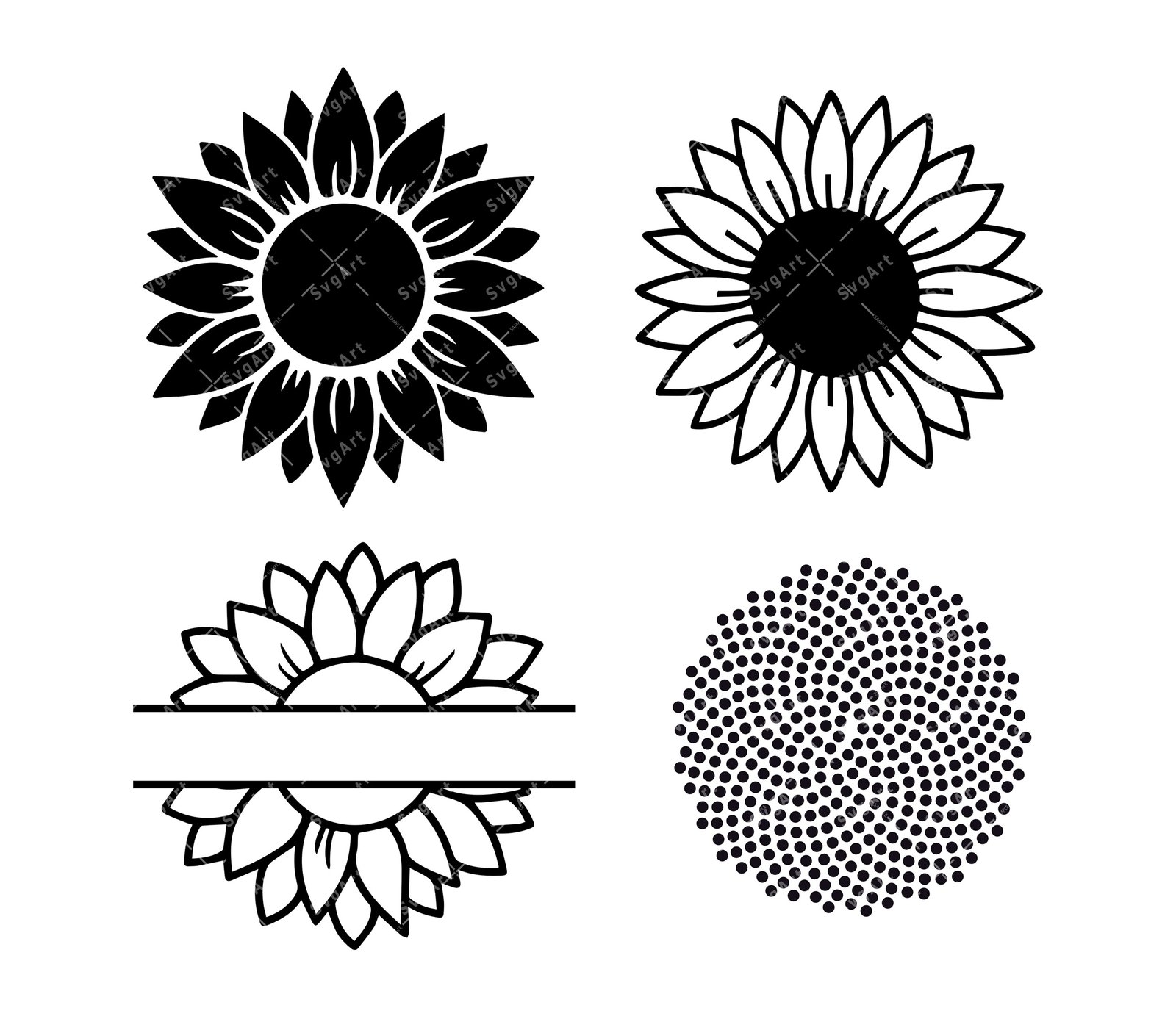 Flower SVG file - Craft House SVG