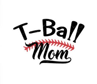 T-Ball Mom SVG