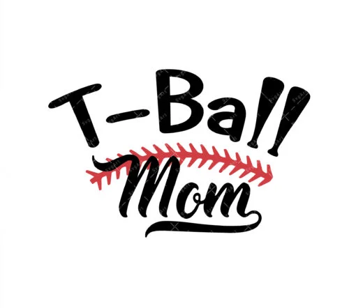 T-Ball Mom SVG