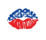 USA Lips Svg