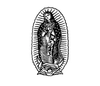 Virgen de Guadalupe SVG
