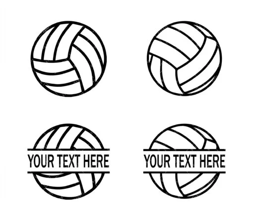 Volleyball SVG
