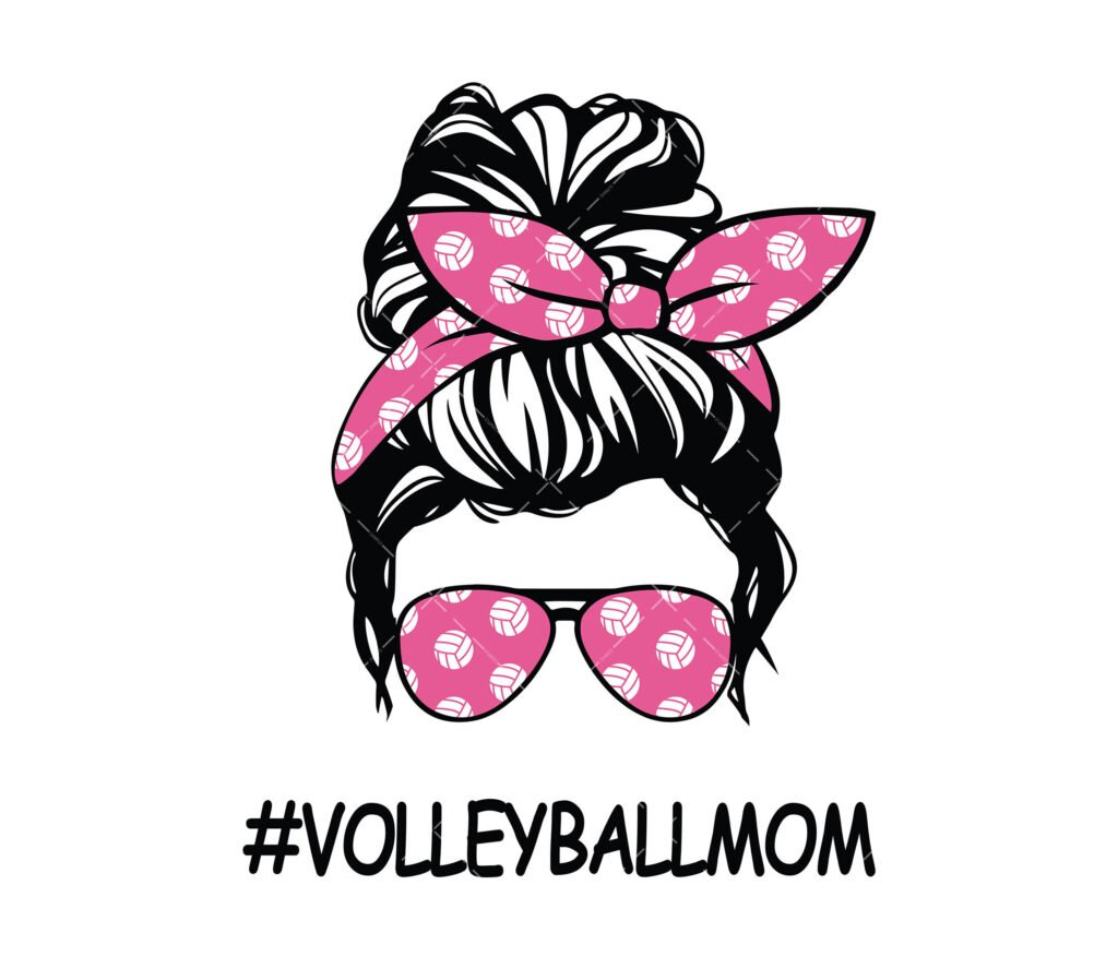 Volleyball Mom Svg