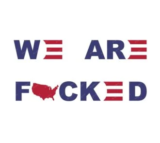 We Are Fucked SVG