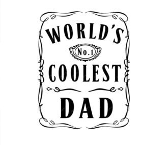 Worlds No.1 coolest dad SVG