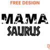 Mamasaurus SVG
