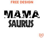 Mamasaurus SVG