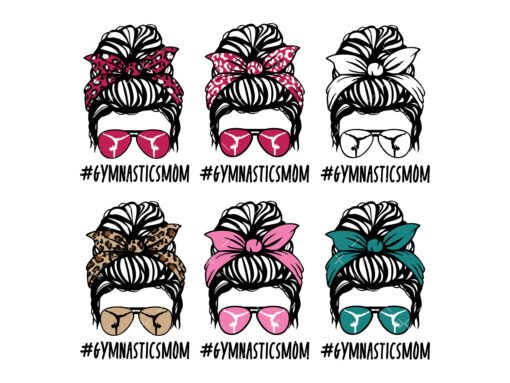 Gymnastics Mom Svg