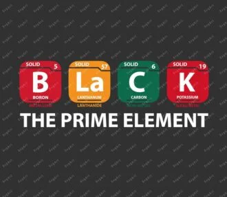 Black The Prime Element SVG