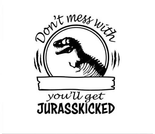 jurasskicked blank tamplate svg