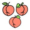 Peach Ass SVG Bundle