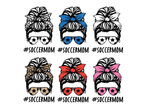 Soccer Mom Svg