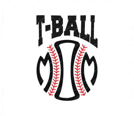 T-Ball Mom SVG