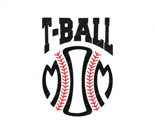 T-Ball Mom SVG