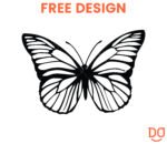 free butterfly svg