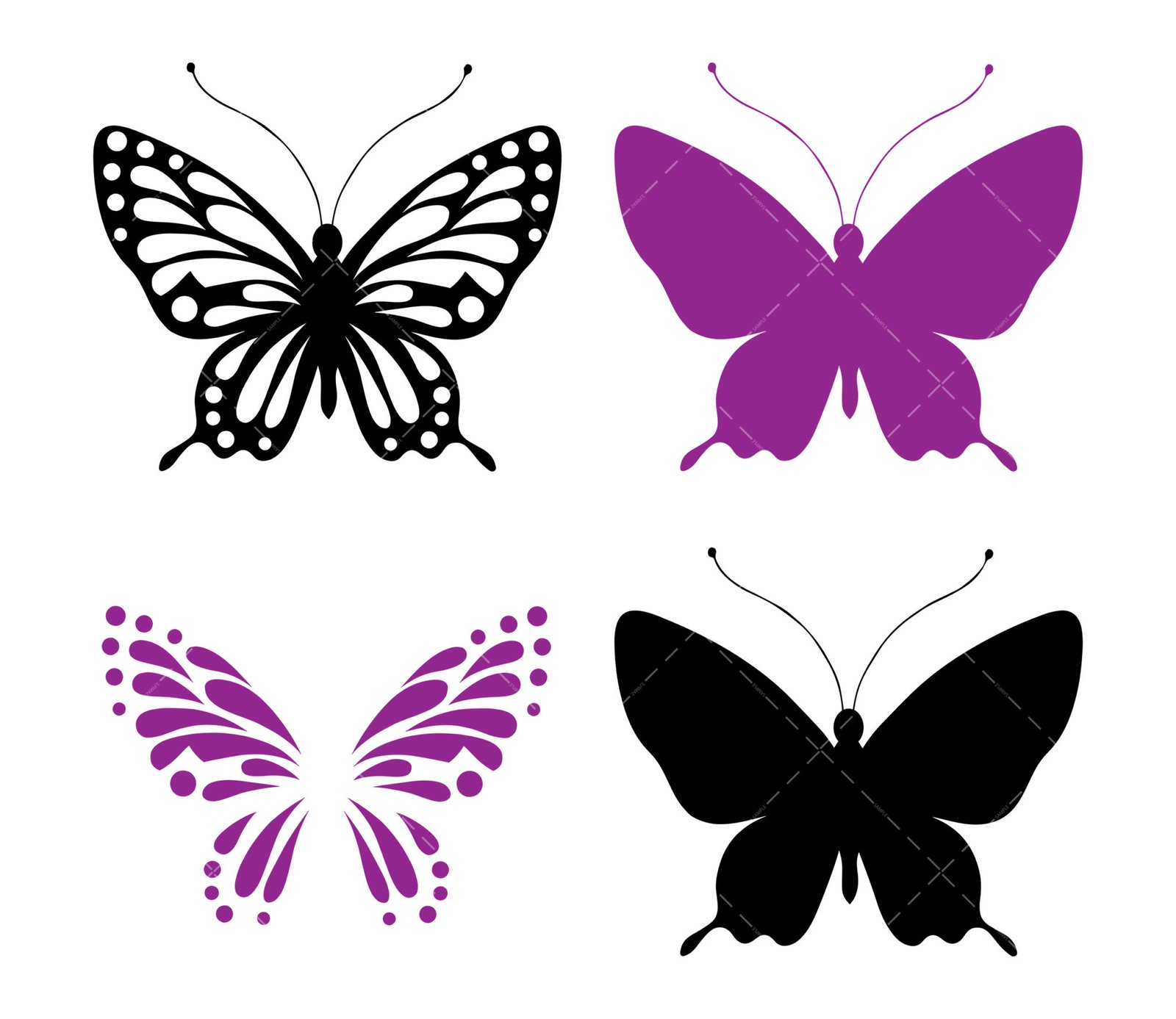 Butterfly Svg, Png, Pdf, Monarch Butterfly Svg, Butterflies Svg 