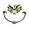 Grinch Face SVG