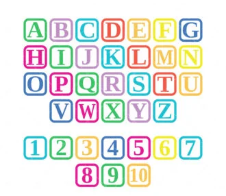 Alphabet Blocks SVG Cut files