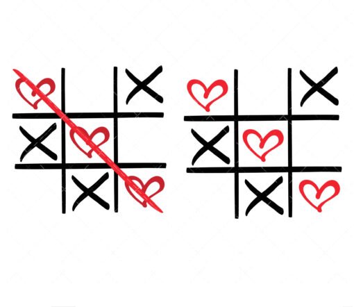 Tic Tac Toe Game SVG