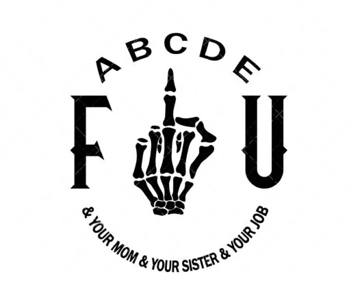 abcde fu svg file