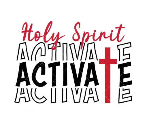 Holy Spirit Activate SVG