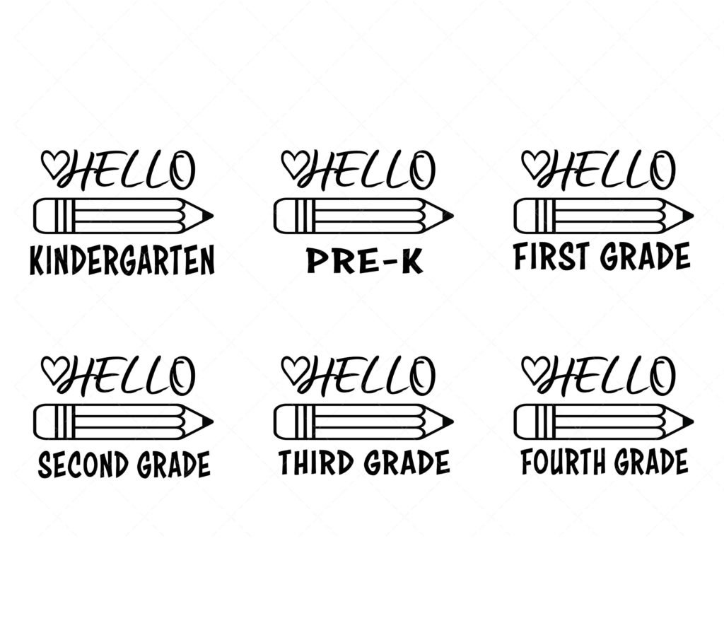 Back to School SVG