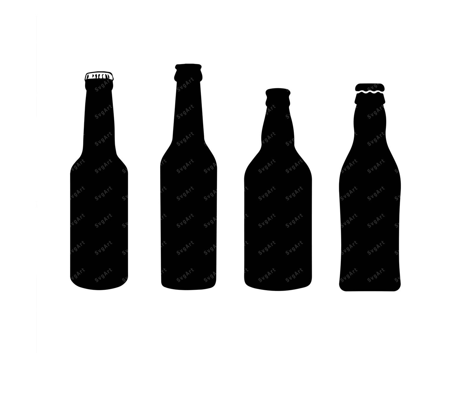 soda bottle silhouette
