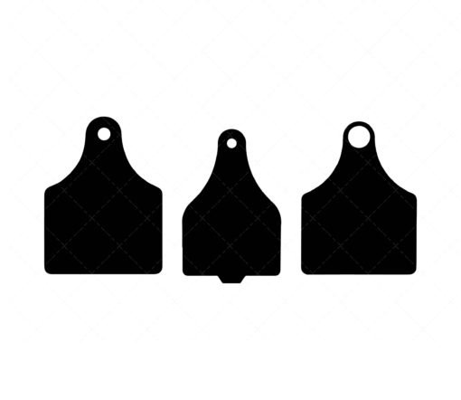 Cow Tag SVG