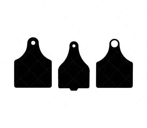 Cow Tag SVG