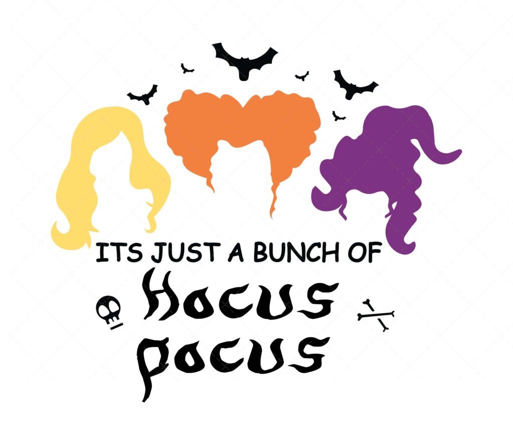 Hocus Pocus SVG, PNG, PDF, Sanderson Sisters SVG