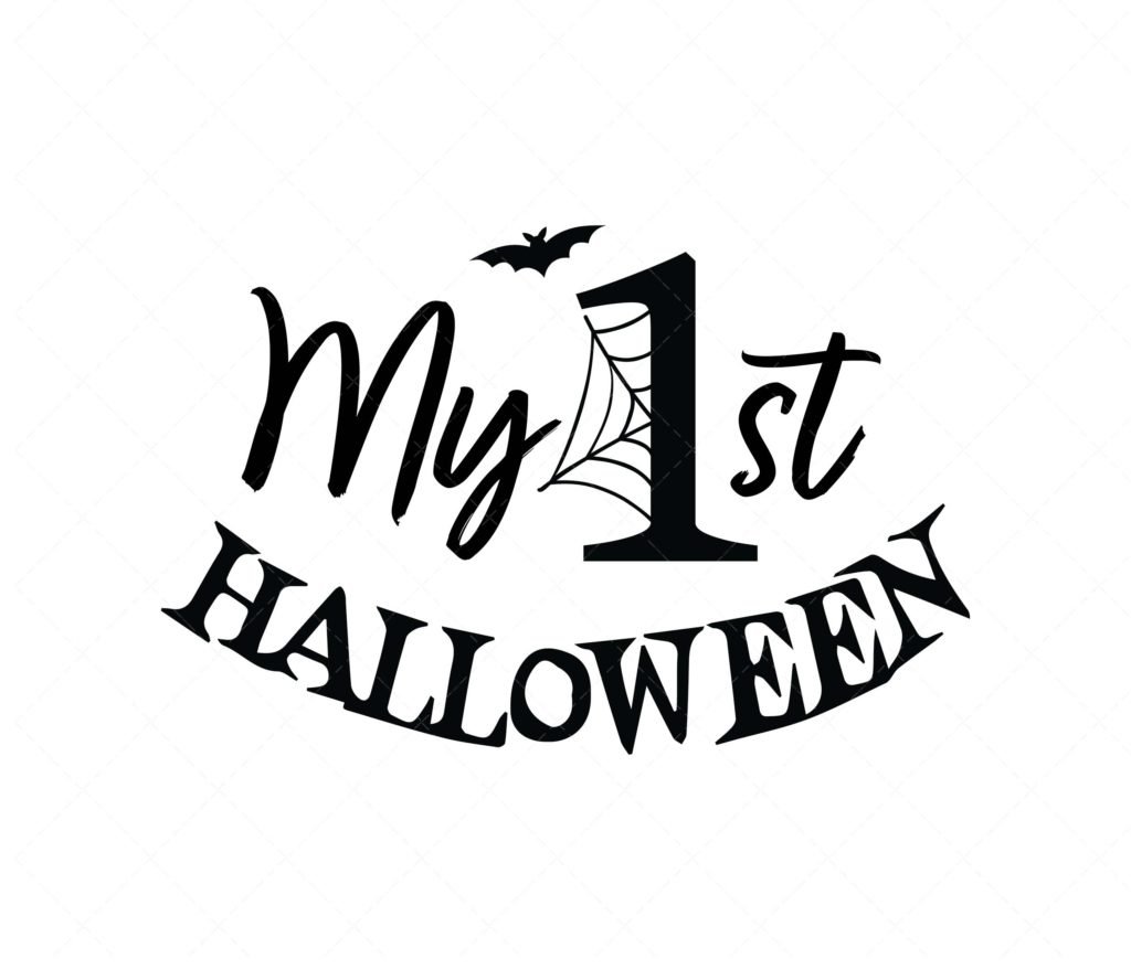 My First Halloween SVG
