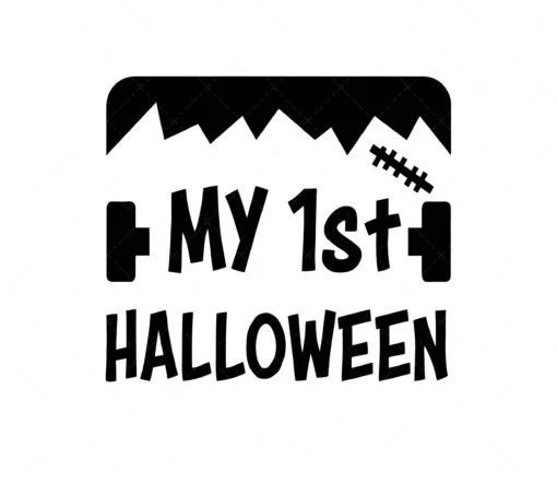 My First Halloween SVG