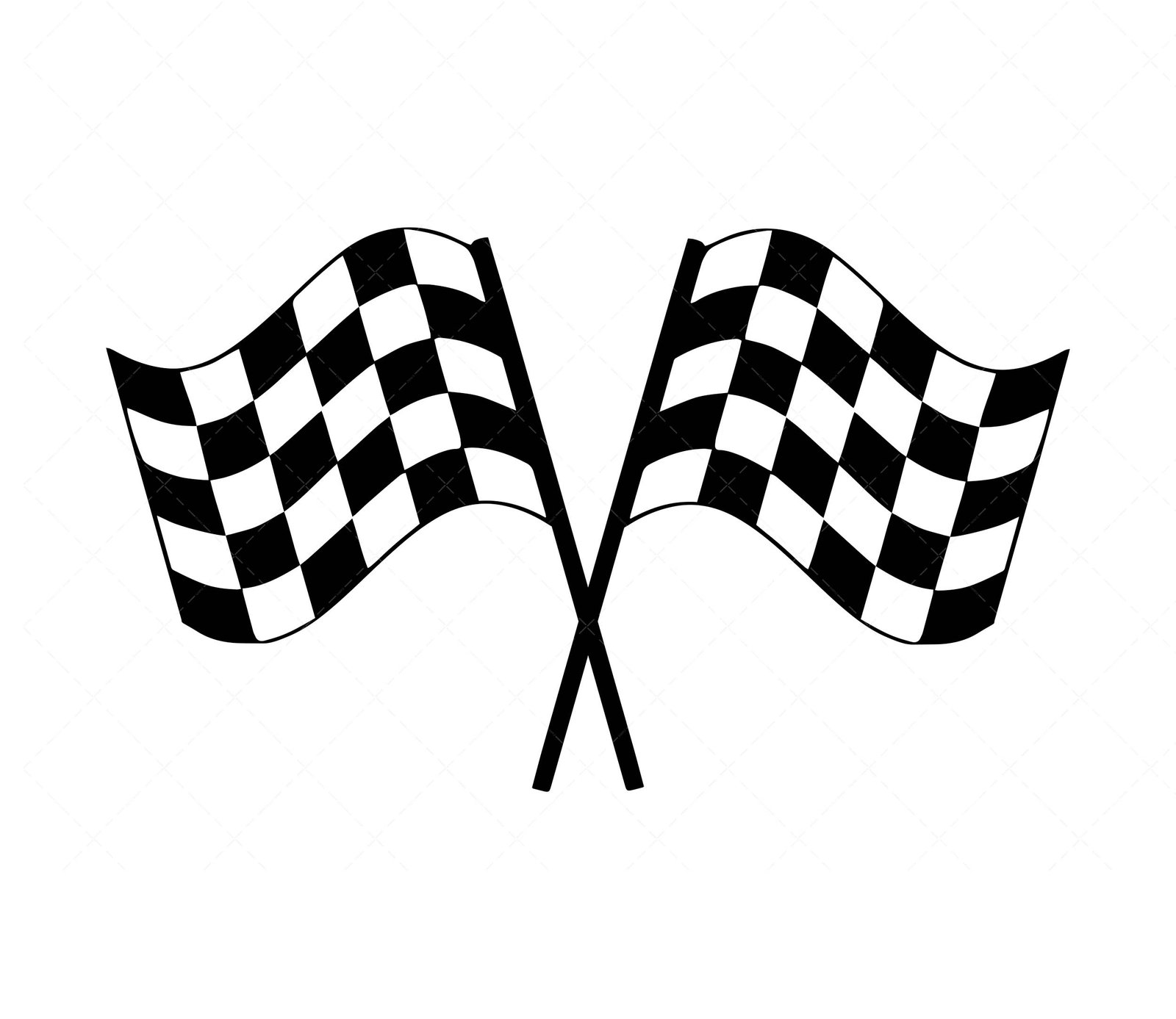 Racing Flag SVG, PNG, PDF, Car Flag SVG, Checker SVG