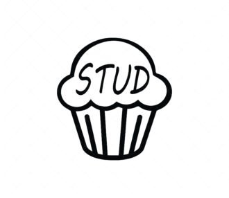Stud Muffin SVG