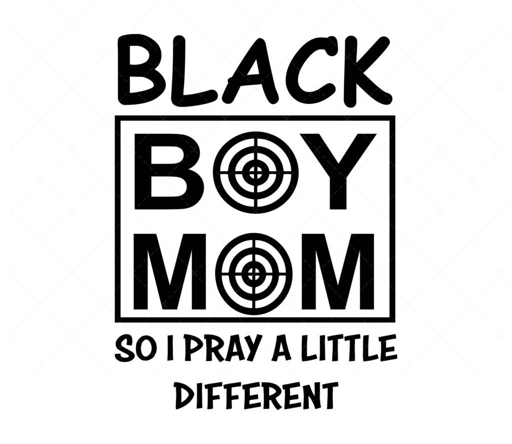 Black Boy Mom SVG