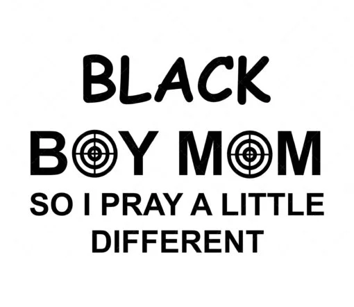 Black Boy Mom SVG