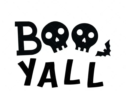 Boo Yall SVG