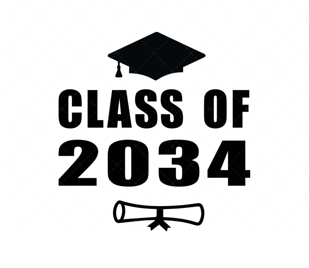 Class of 2034 SVG