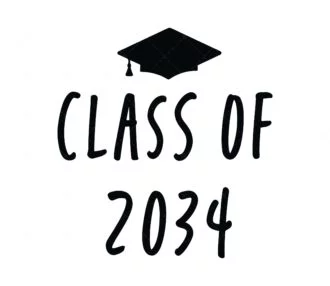 Class of 2034 SVG