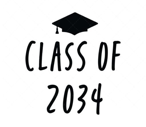 Class of 2034 SVG