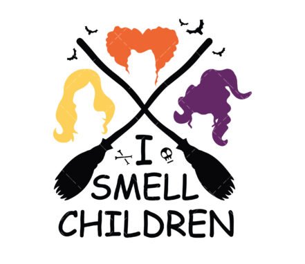 I Smell Children SVG, PNG, PDF, Sanderson Sisters SVG