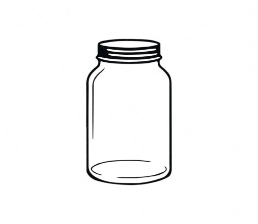 Mason Jar SVG
